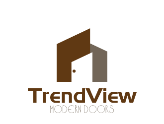 TrendView Modern Doors logo design by tec343