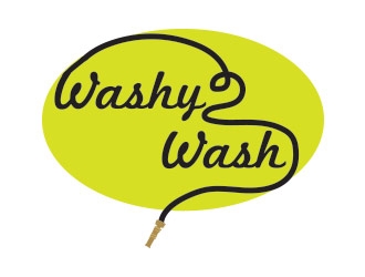 Washy wash logo design by not2shabby