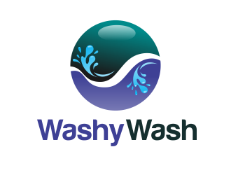 Washy wash logo design by AisRafa