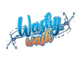 Washy wash logo design by Erasedink