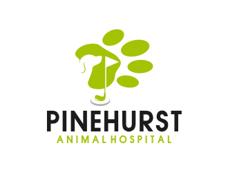 Pinehurst Animal Hospital logo design by amazing