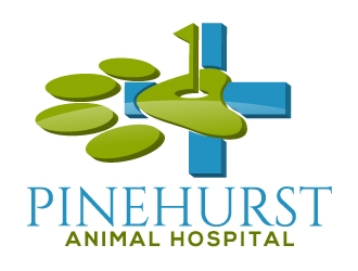 Pinehurst Animal Hospital logo design by Bunny_designs