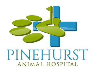 Pinehurst Animal Hospital logo design by Bunny_designs