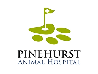 Pinehurst Animal Hospital logo design by SteveQ