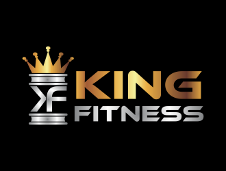 king fitness  logo design by qqdesigns