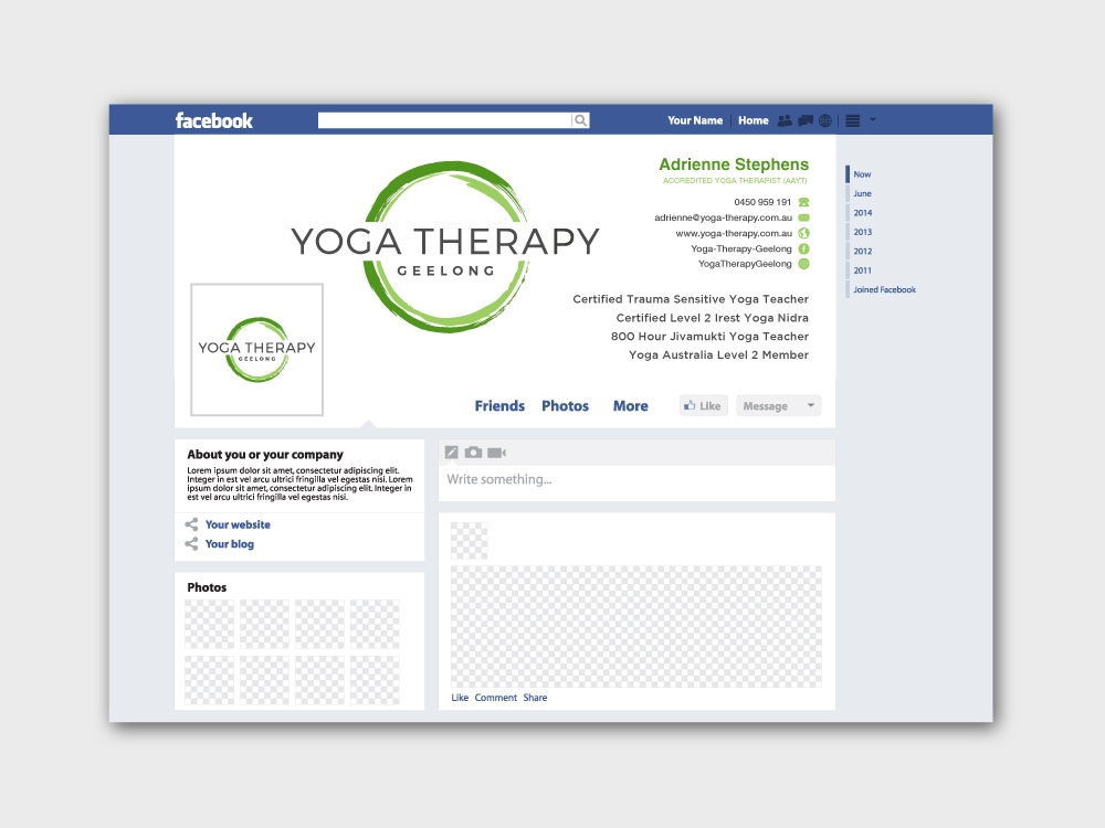 Yoga Therapy Geelong logo design by labo