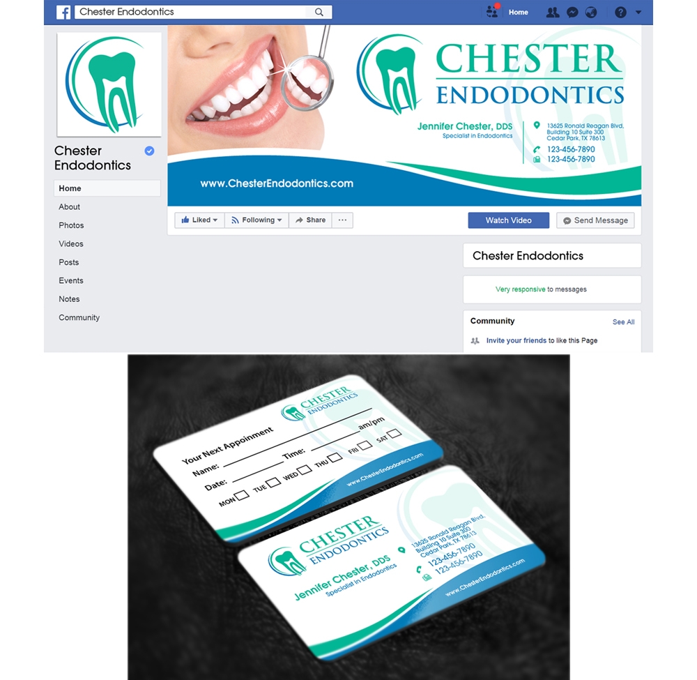 Chester Endodontics logo design by abss