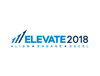 Elevate 2018 logo design by spiritz