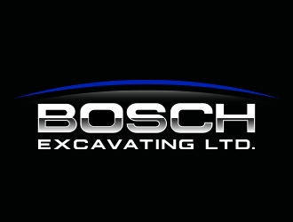 Bosch Excavating Ltd logo design by Eliben