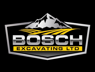 Bosch Excavating Ltd logo design by jaize