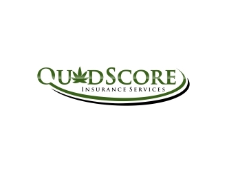 QuadScore Insurance Services logo design by fortunato