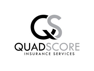 QuadScore Insurance Services logo design by sanu