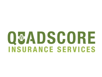 QuadScore Insurance Services logo design by Roma