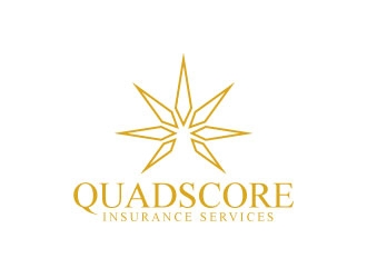 QuadScore Insurance Services logo design by sanu