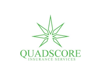 QuadScore Insurance Services logo design by sanu