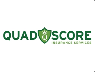 QuadScore Insurance Services logo design by Roma