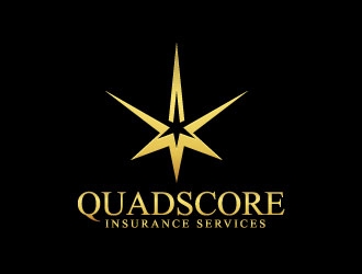 QuadScore Insurance Services logo design by sanu