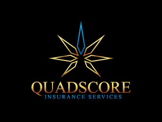 QuadScore Insurance Services logo design by sanu