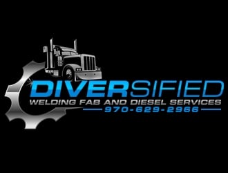 Diversified Welding Fab and Diesel services  logo design by gilkkj