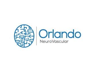 Orlando NeuroVascular logo design by zakdesign700