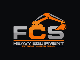 FCS Heavy Equipment logo design by Mahrein