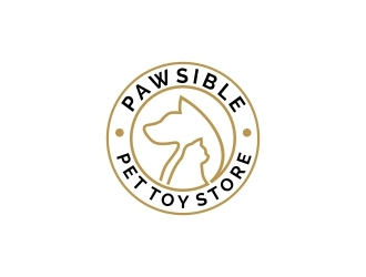 Pawsible logo design by lj.creative