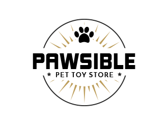 Pawsible logo design by BeDesign
