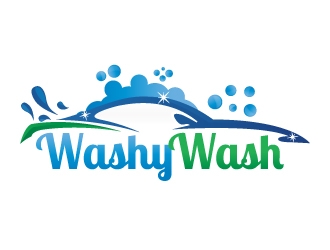 Washy wash logo design by akilis13