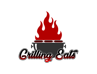 Grilling Eats logo design by fastsev