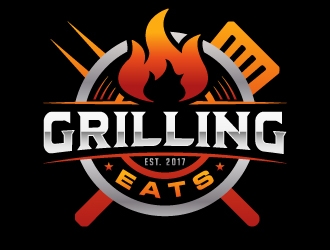 Grilling Eats logo design by akilis13