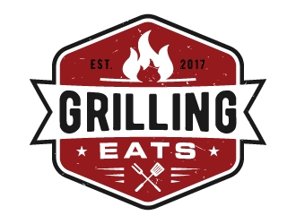 Grilling Eats logo design by akilis13