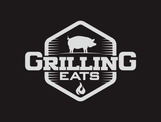 Grilling Eats logo design by YONK