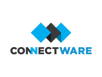 ConnectWare logo design by bowndesign