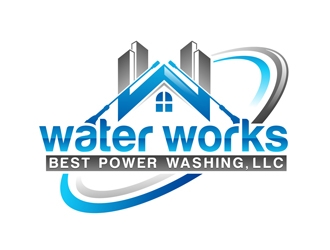Water Works Best Power Washing, LLC logo design by DreamLogoDesign