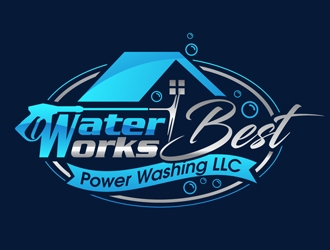 Water Works Best Power Washing, LLC logo design by DreamLogoDesign