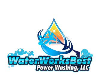 Water Works Best Power Washing, LLC logo design by tec343