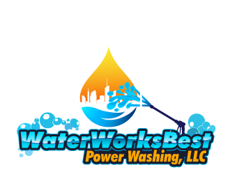 Water Works Best Power Washing, LLC logo design by tec343