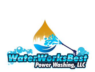 Water Works Best Power Washing, LLC logo design by tec343