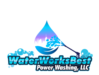Water Works Best Power Washing, LLC logo design by tec343