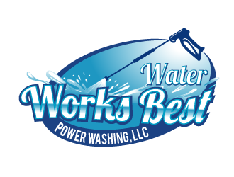 Water Works Best Power Washing, LLC logo design by gearfx