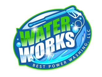 Water Works Best Power Washing, LLC logo design by DreamLogoDesign