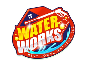 Water Works Best Power Washing, LLC logo design by DreamLogoDesign
