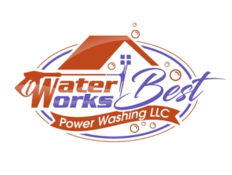Water Works Best Power Washing, LLC logo design by DreamLogoDesign
