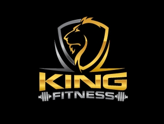 king fitness  logo design by Kanenas