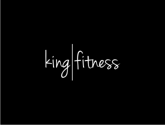 king fitness  logo design by rief