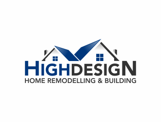 HighDesign - Home Remodelling & Building logo design by pakNton