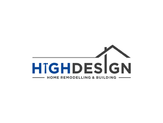 HighDesign - Home Remodelling & Building logo design by alby