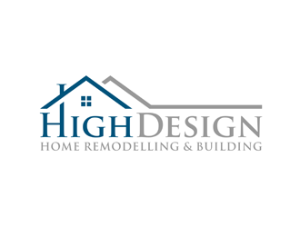 HighDesign - Home Remodelling & Building logo design by bomie