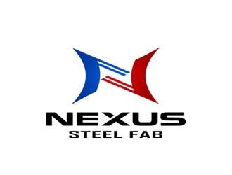 Nexus steel fabrication workshop logo design by Coolwanz