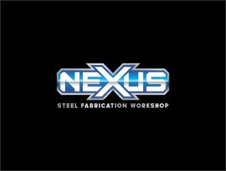 Nexus steel fabrication workshop logo design by nDmB